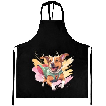 Discover Superhero Mutt Dog Mutt Lover Aprons