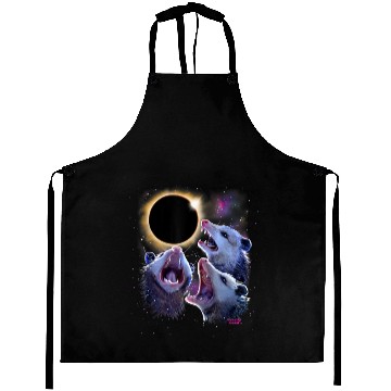 Discover Opossums Howling Eclipse Possum Aprons