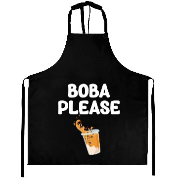 Discover Boba Please Tea Lover Bubble Japan K-pop Korean Aprons