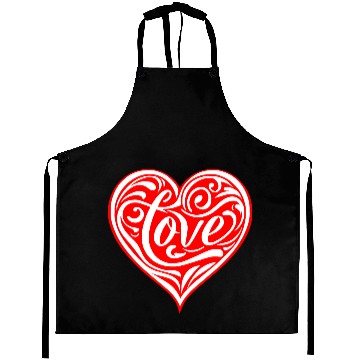 Discover Tribal Love Heart LIKE US ON FACEBOOK # Aprons