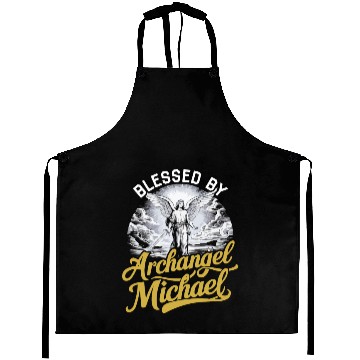 Discover Archangel Michael Catholic Christianity Angel Aprons
