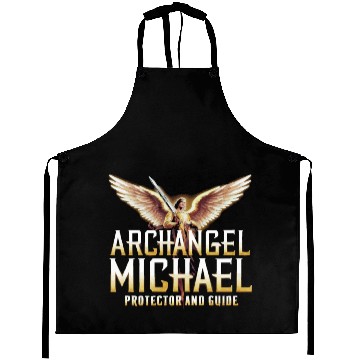 Discover Archangel Michael Catholic Christianity Angel Aprons