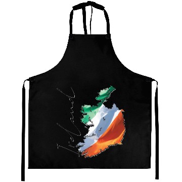 Discover Ireland | Real Flag | Flag Map EN Aprons