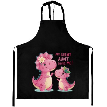 Discover Dinosaurs My Great Aunt Loves Me Aprons