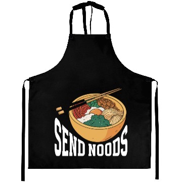 Discover Send Noods Funny Japanese Ramen Noodle Aprons