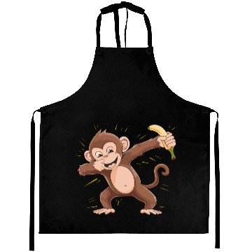 Discover Cute Monkey for Kids for a Kid Aprons