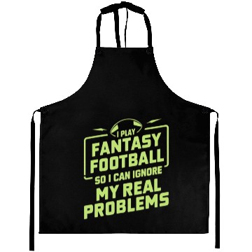 Discover FUNNY FANTASY FOOTBALL Aprons