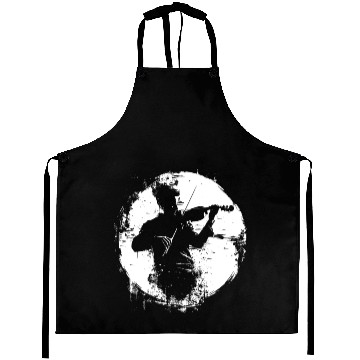 Discover Violinist Graphic Aprons