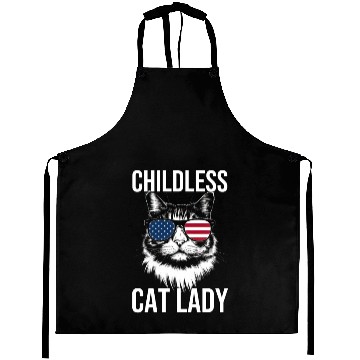Discover Childless Cat Lady Aprons