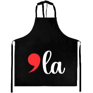 Discover Comma La - Kamala Harris 2024 Aprons