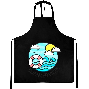 Discover Summer Vibes Aprons