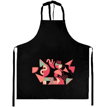 Discover geoGeometric Abstraction in Pink Aprons