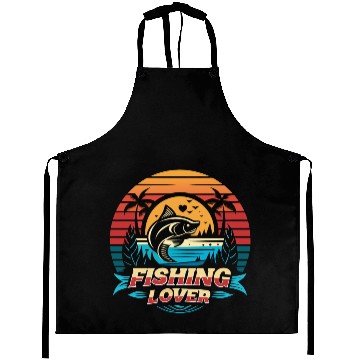 Discover Fishing Lover Aprons