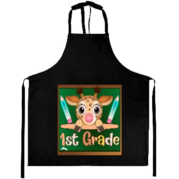 Discover Back to school - 1st Grade Giraffe Aprons