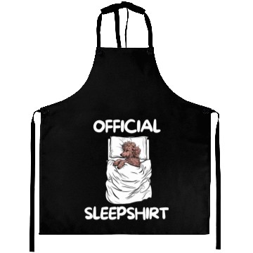 Discover Toy Poodle Dog Official Sleepshirt Nightgown Aprons