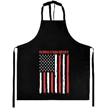 Discover 4th Of July US Flag Demolition Derby Demo Derby Aprons