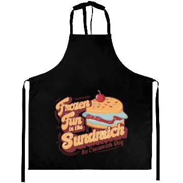 Discover Ice Cream Sandwich Aprons