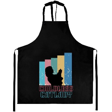 Discover Childless cat lady Aprons