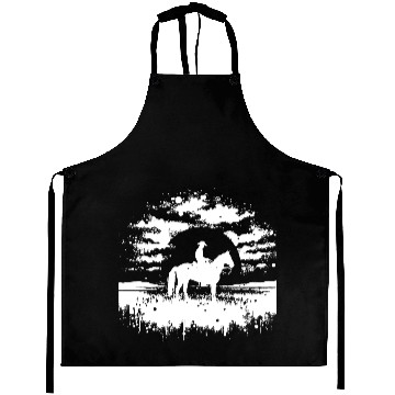 Discover cowboy funny cowboy hat wild western rodeo texas Aprons