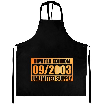 Discover 21st birthday Limited Edition - ꝏ Supply 09/2003 Aprons