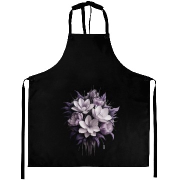 Discover Cute flower purple Aprons