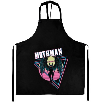 Discover Mothman Retro Vintage Monster Creepy Cryptid Aprons
