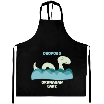 Discover Ogopogo Okanagan Lake Monster Cryptid Aprons