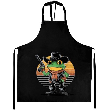 Discover Cowboy Frog Aprons