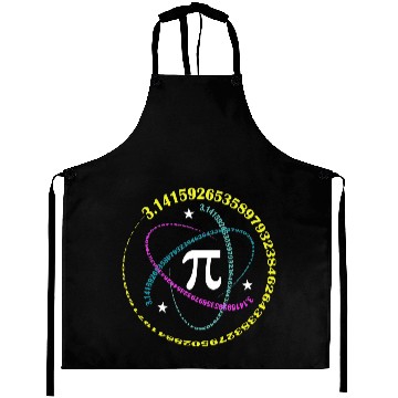 Discover Pi day 3.14 Funny Math Lover Happy Pi day Aprons