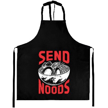 Discover Send Noods Funny Japanese Ramen Noodle Aprons