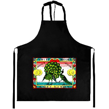 Discover Japanese Safety Matches Matchbox Art Peacocks Aprons