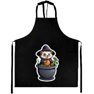 Discover Witchy Hedgehog Aprons