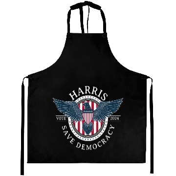 Discover Kamala Harris Save Democracy Vote 2024 Aprons