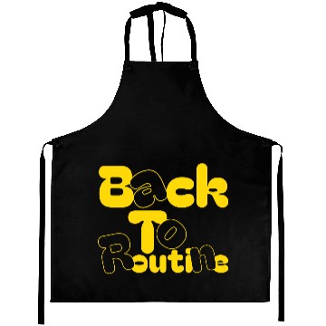Discover Back to routine Aprons, back to school gift