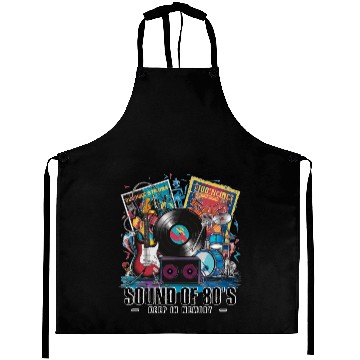Discover Sound of 80s keep in memory Aprons