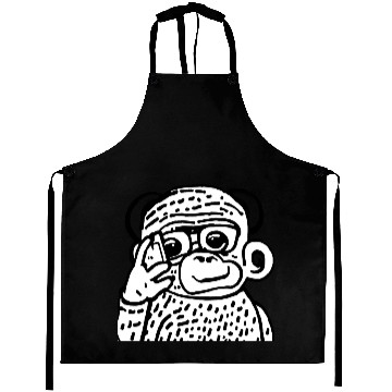 Discover Anime-Style Monkey with Smartphone Aprons