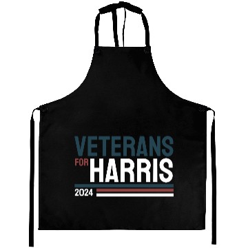 Discover Veterans For Kamala Harris 2024 Election Aprons