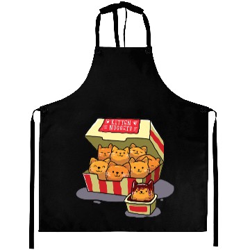 Discover Kitten Nuggets Food Cat Lover Aprons