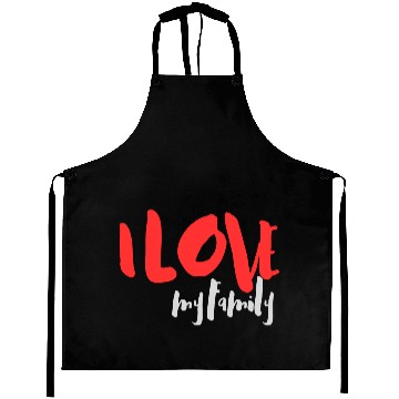 Discover I Love Family Aprons