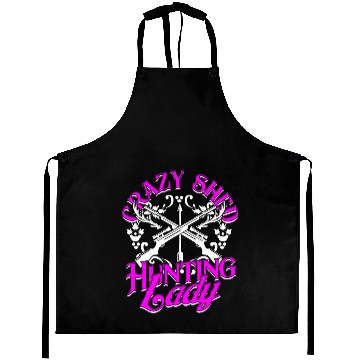 Discover Shed Hunting Crazy Shed Hunting Lady Aprons