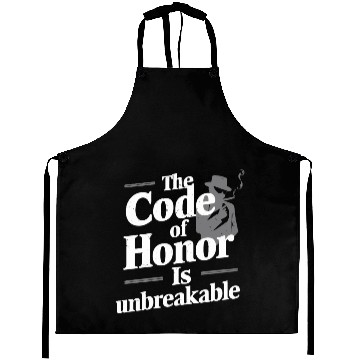 Discover Mobster Gangster Mafia Organized Crime Boss Aprons