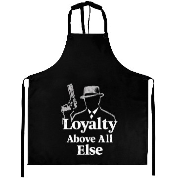 Discover Mobster Gangster Mafia Organized Crime Boss Aprons