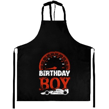 Discover Birthday Boy Race Car Racing Aprons