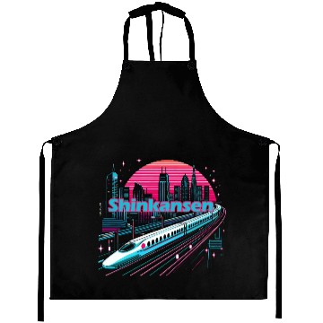 Discover Shinkansen Japan Train bullet Aprons