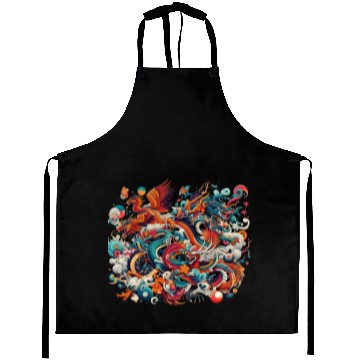 Discover Dragonic Harmony Aprons
