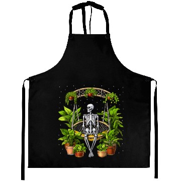 Discover Skeleton Plants Lover Aprons