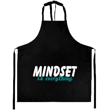 Discover Mindset Is Everything Motivational Gym Workout Aprons