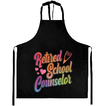Discover School Counselor Retired Aprons