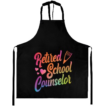 Discover School Counselor Retired Aprons