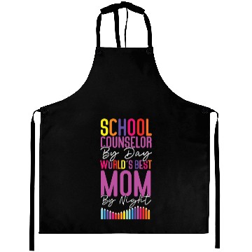 Discover School Counselor Mom School Aprons